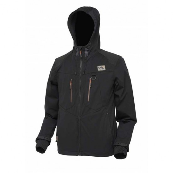 Jacheta Savage Gear - Softshell Negru marime L